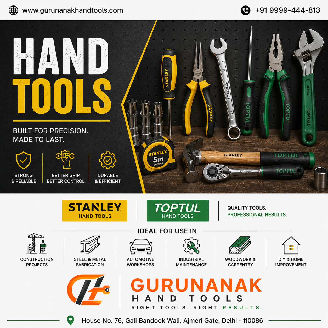 Hand Tools in Delhi India